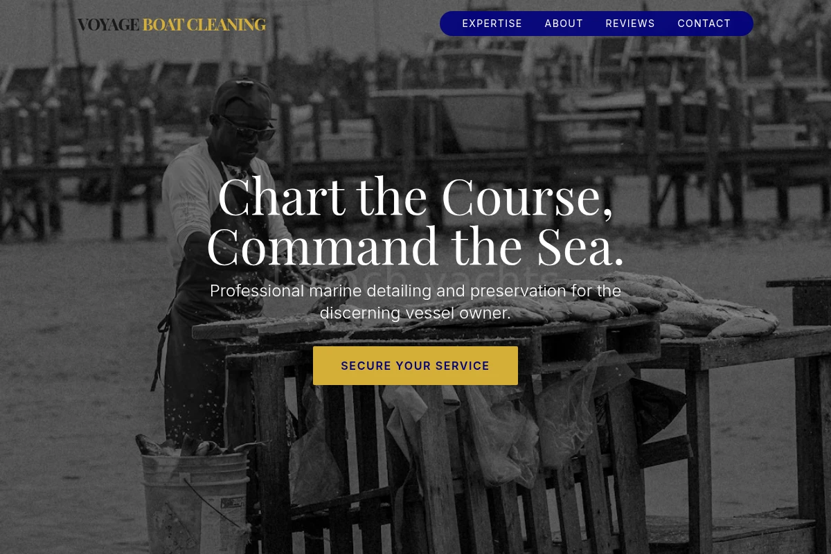 Voyage Boat Cleaning