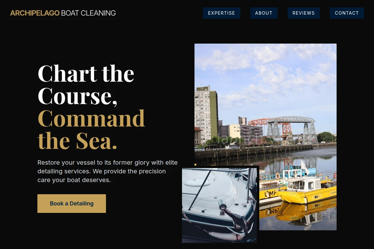 Archipelago Boat Cleaning